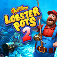 Rainbow Lobster Pots 2 in si_bestnew